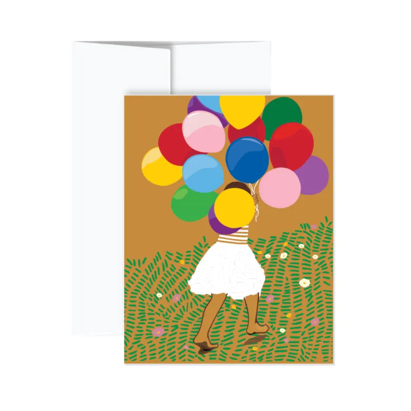 Greeting Card - Your Day (Balloons) made by All Very Goods