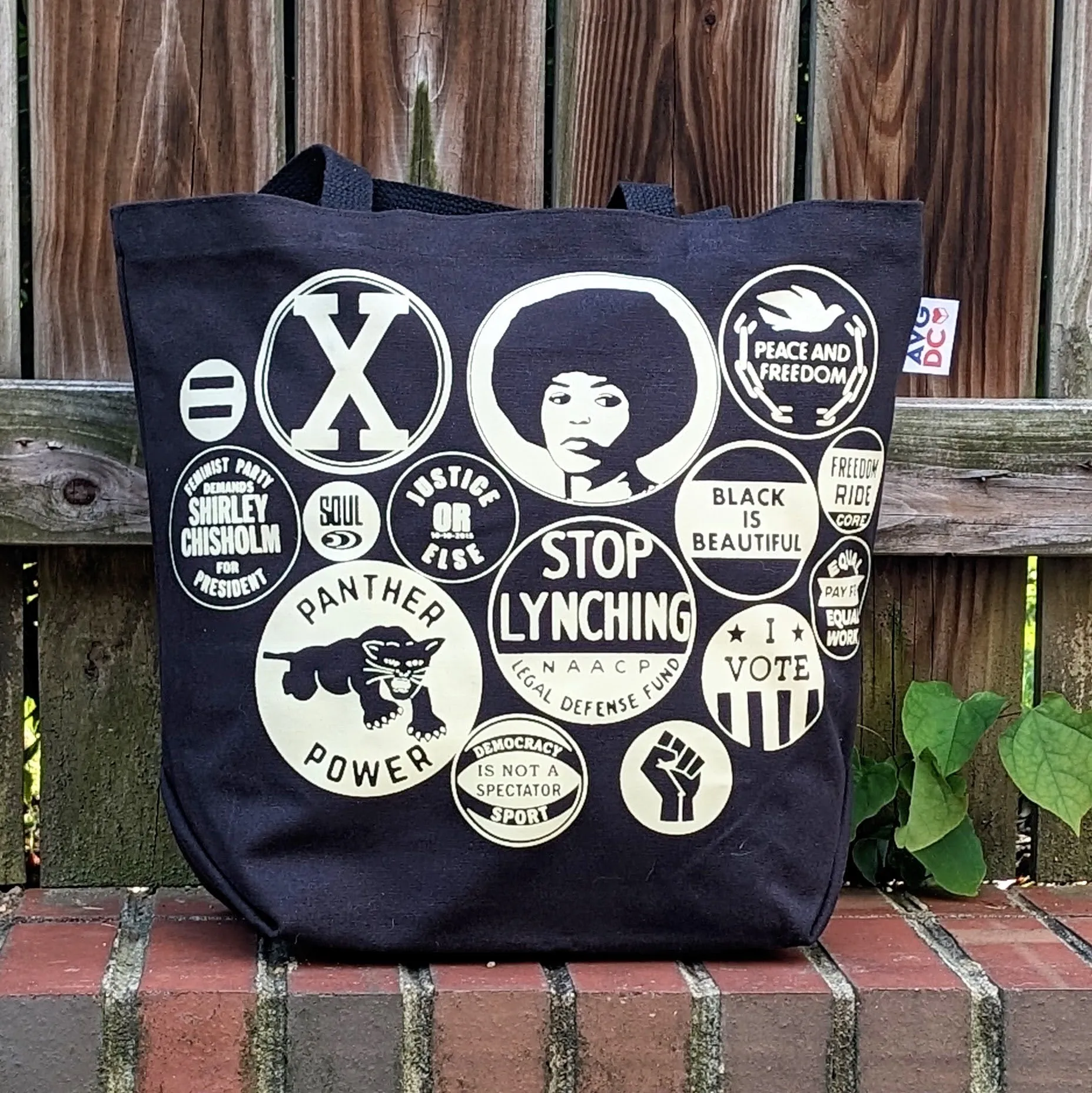 Tote Bag - Power Button (Black) sold by All Very Goods product image thumbnail 2