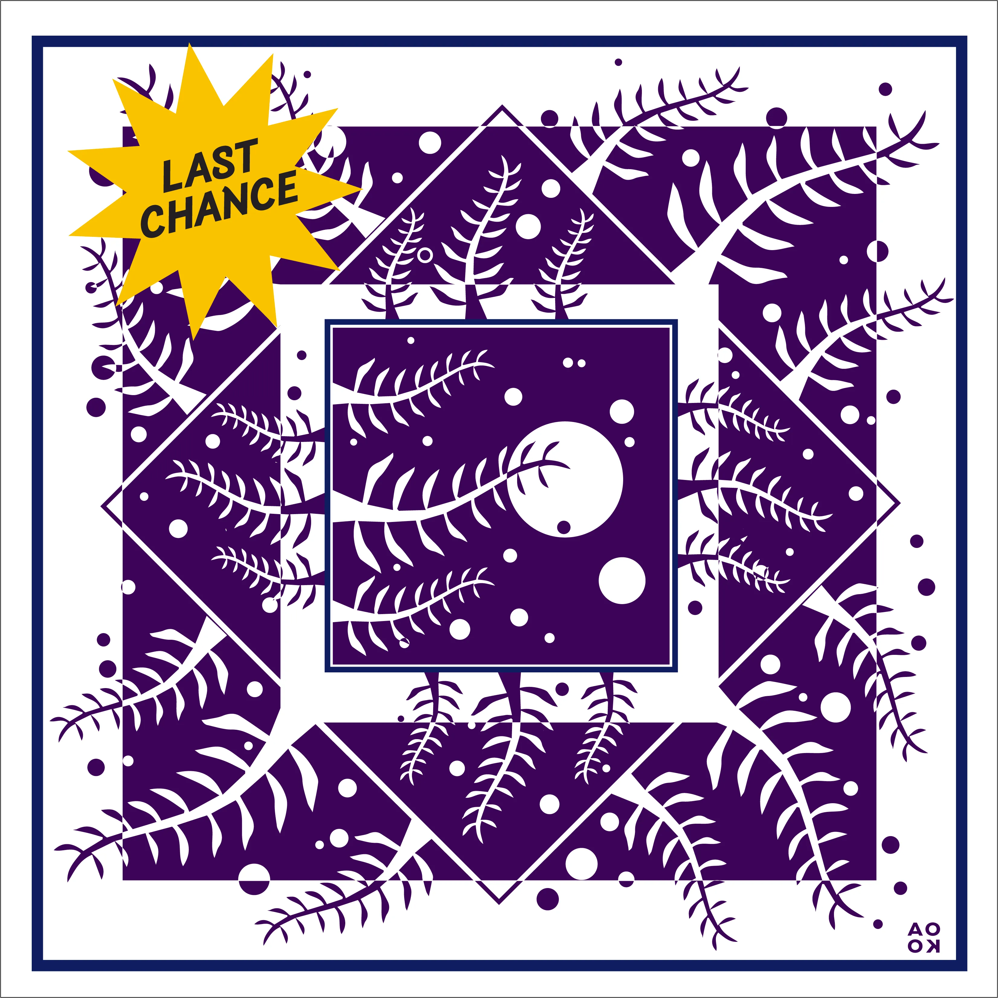 Bandana - Night Forest sold by All Very Goods