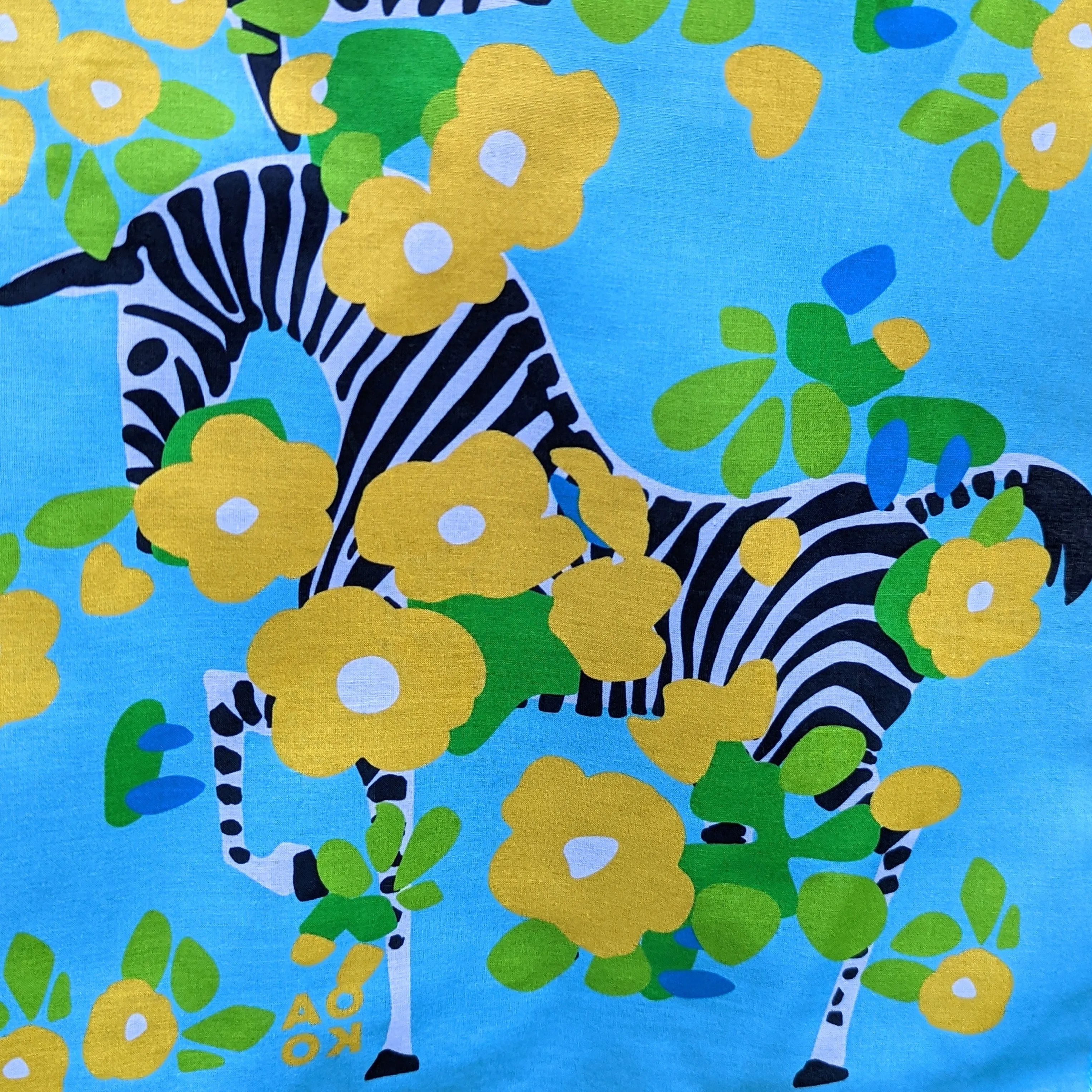 Bandana - The Zebras of Prince George's County (Blue) sold by All Very Goods product image thumbnail 4