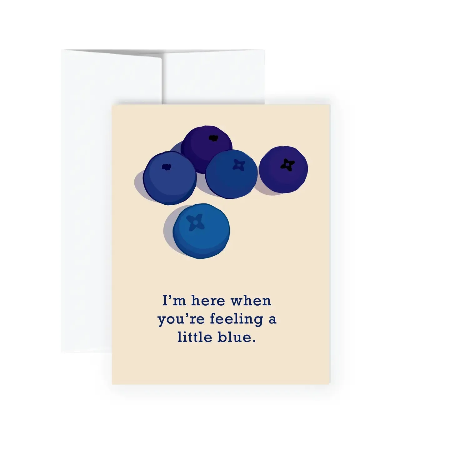 Greeting Card - A Little Blue sold by All Very Goods