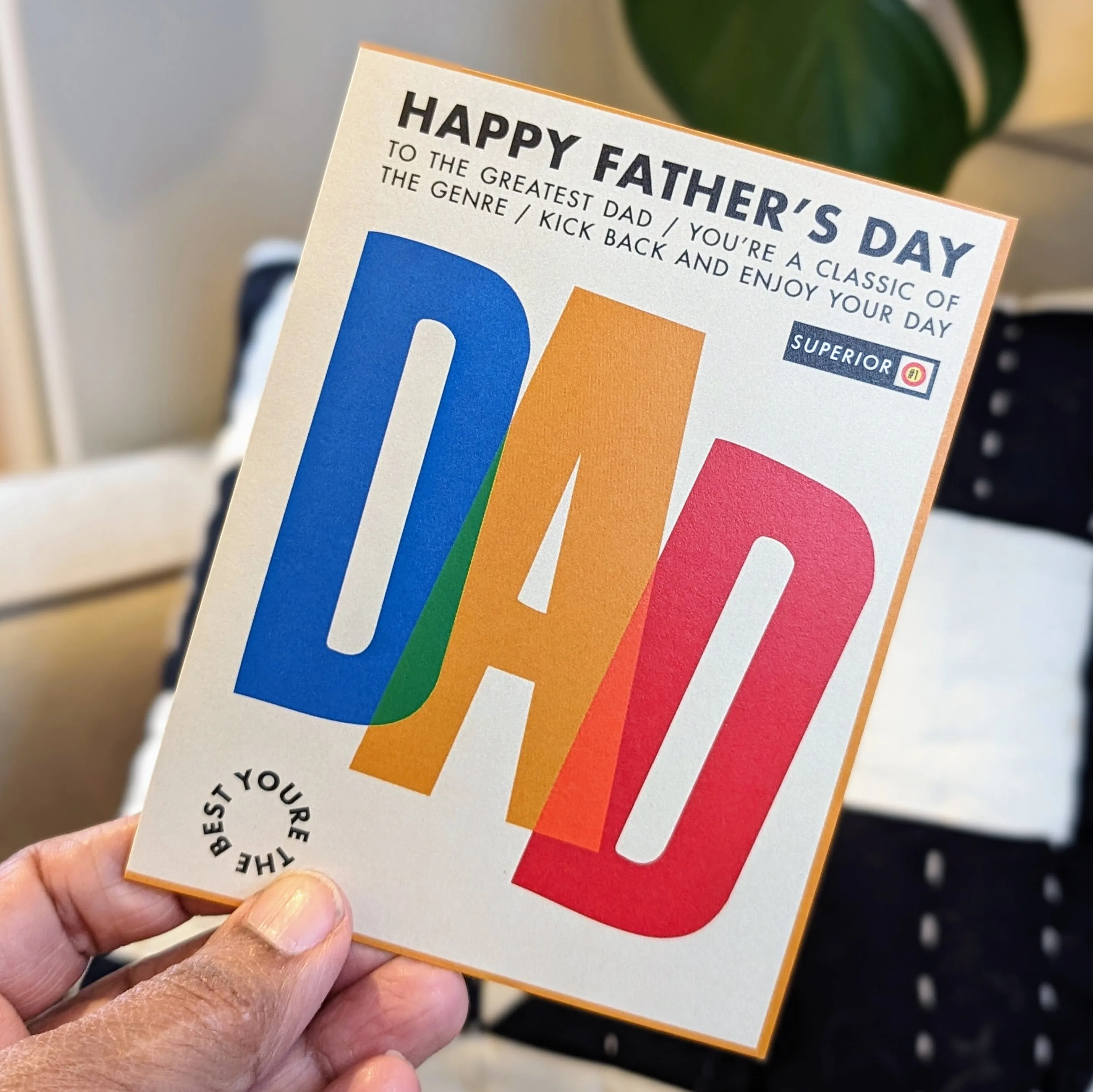 Greeting Card - Classic Jazz (Father's Day) sold by All Very Goods product image thumbnail 3