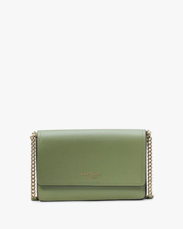 Morgan Flap Chain Wallet sold by Kate Spade