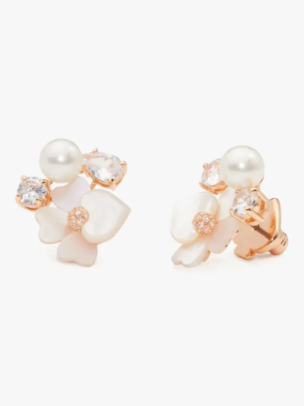Precious Pansy Cluster Studs sold by Kate Spade
