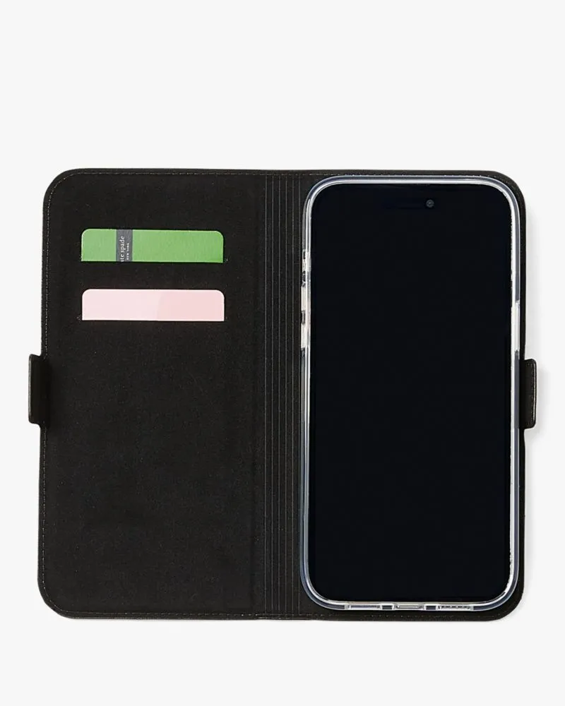 Morgan Colorblock iPhone 14 Pro Max Magnetic Wrap Folio Case sold by Kate Spade product image thumbnail 2