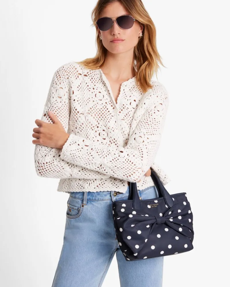 On Purpose Polka Dot Bow Tote sold by Kate Spade product image thumbnail 2
