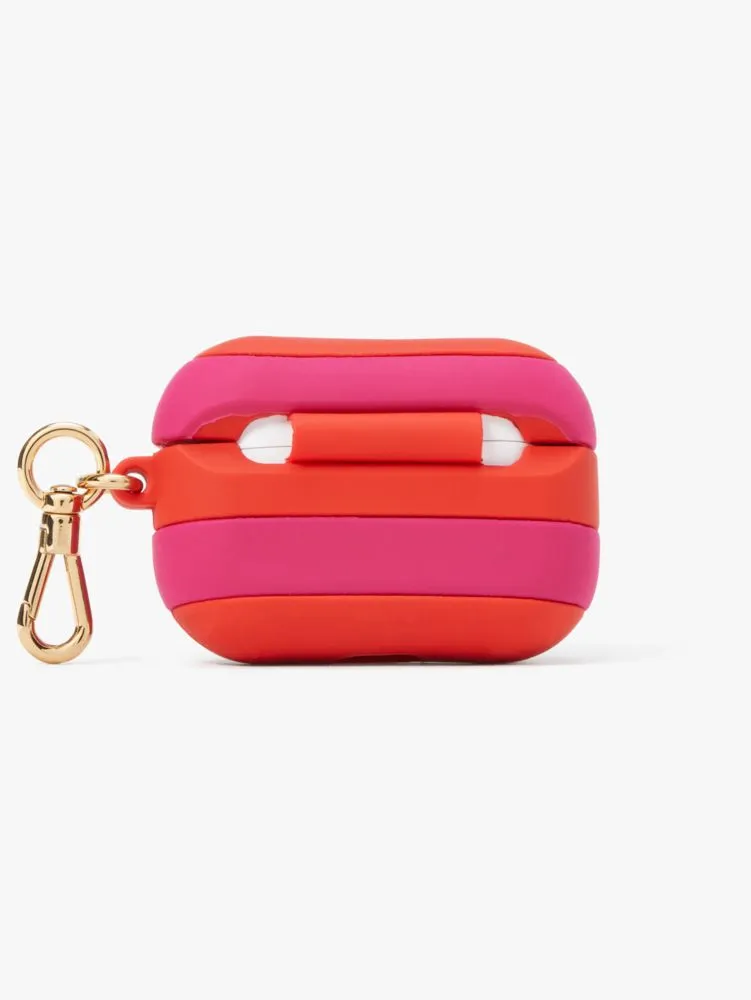 Seaside Striped Silicone Airpods Case sold by Kate Spade product image thumbnail 3