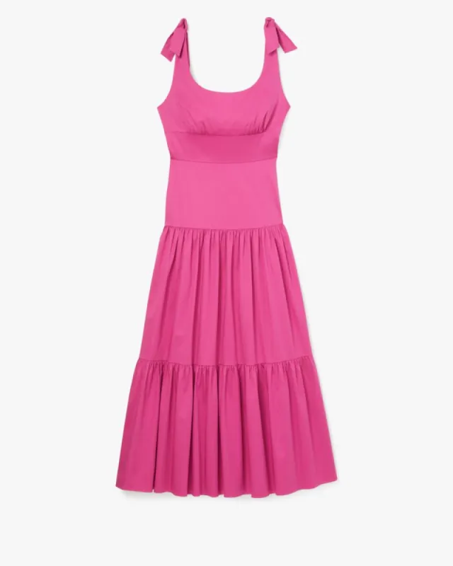 Poplin Tiered Maxi Dress sold by Kate Spade