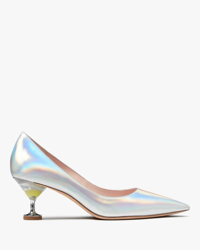 Garnish Olive Pumps sold by Kate Spade
