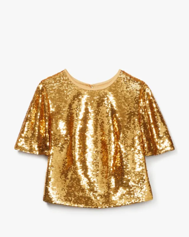 Sequin Top sold by Kate Spade