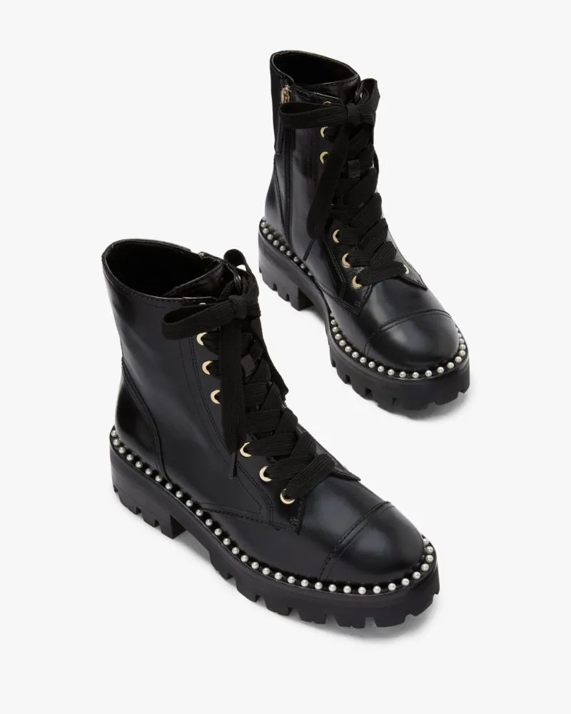 Merritt Pearl Lug Booties sold by Kate Spade product image thumbnail 2