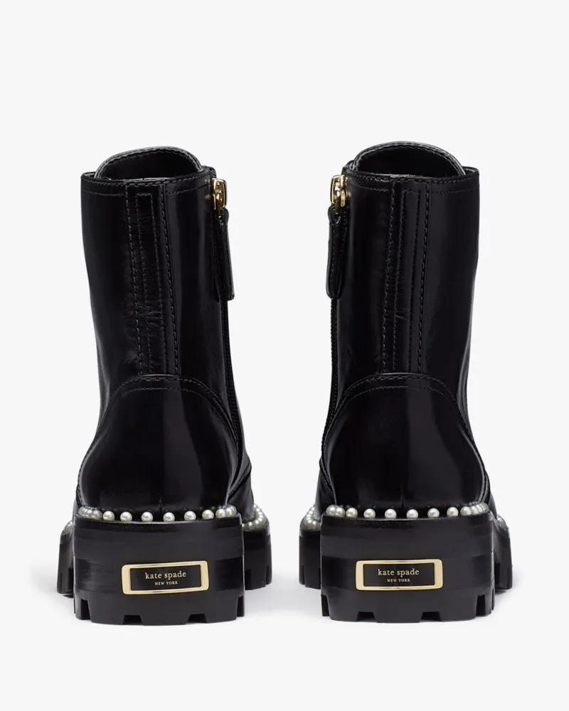 Merritt Pearl Lug Booties sold by Kate Spade product image thumbnail 4