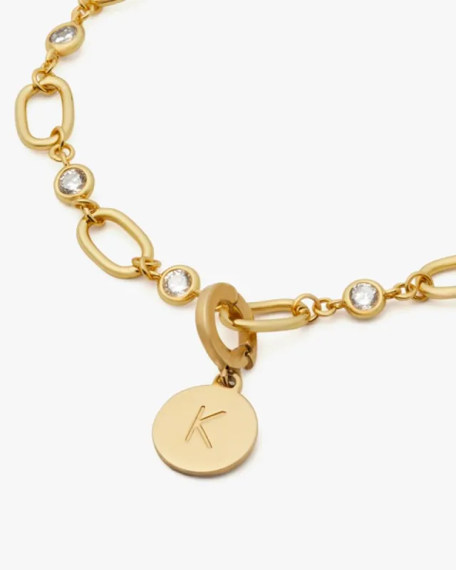 One In A Million Chain & Crystal Line Bracelet sold by Kate Spade