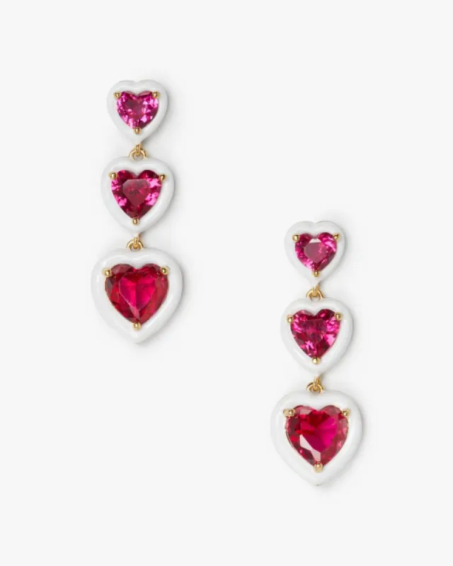 Sweetheart Linear Earrings sold by Kate Spade