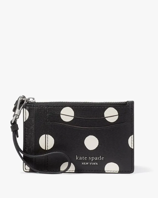 Morgan Sunshine Dot Card Case Wristlet sold by Kate Spade