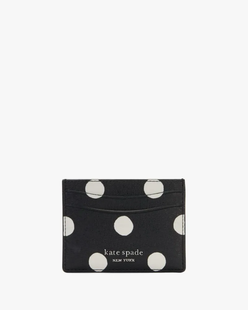 Morgan Sunshine Dot Card Holder sold by Kate Spade