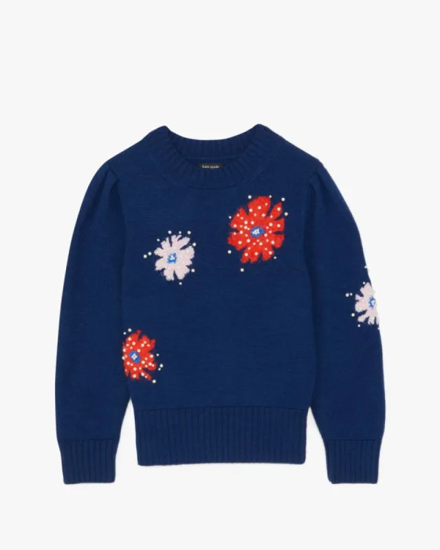 Floral Embellished Sweater sold by Kate Spade