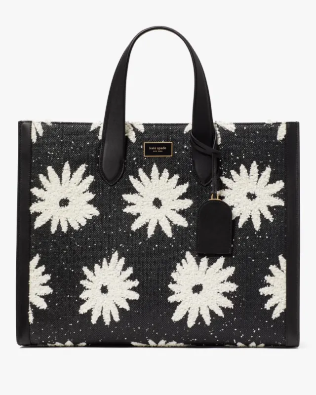 Manhattan Floral Straw Large Tote sold by Kate Spade