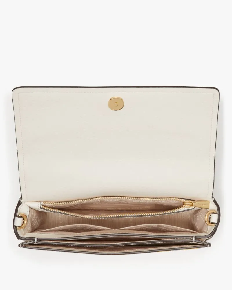 Morgan Sunshine Floral Printed Flap Chain Wallet sold by Kate Spade product image thumbnail 4