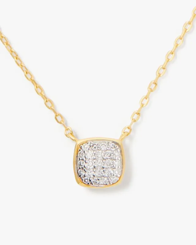 Kate Spade Fine Time To Shine Pavé Diamond Pendant sold by Kate Spade