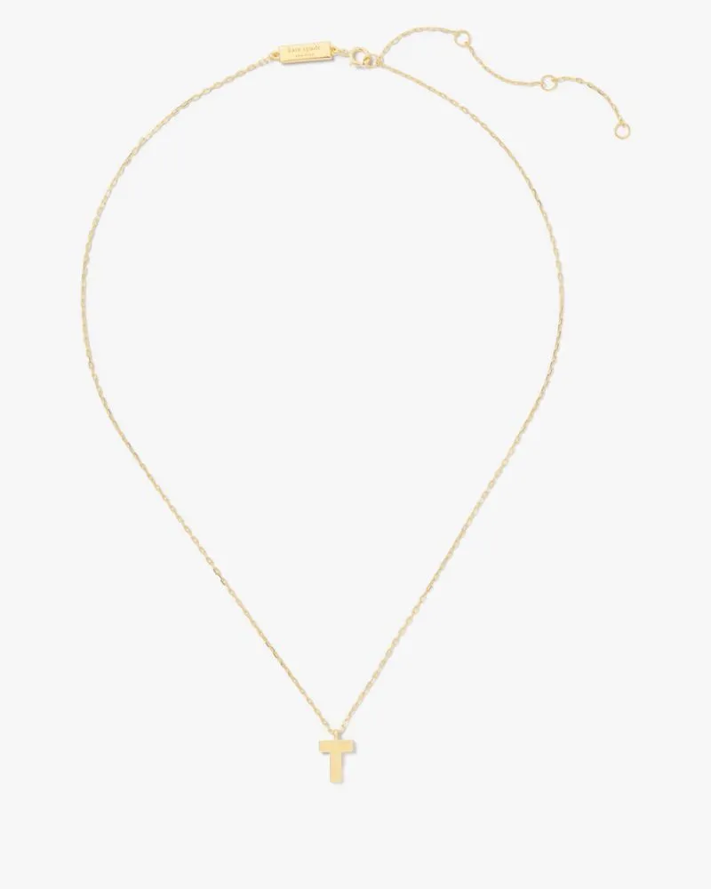 Kate Spade Fine Love Letter T Initial Pendant sold by Kate Spade product image thumbnail 5