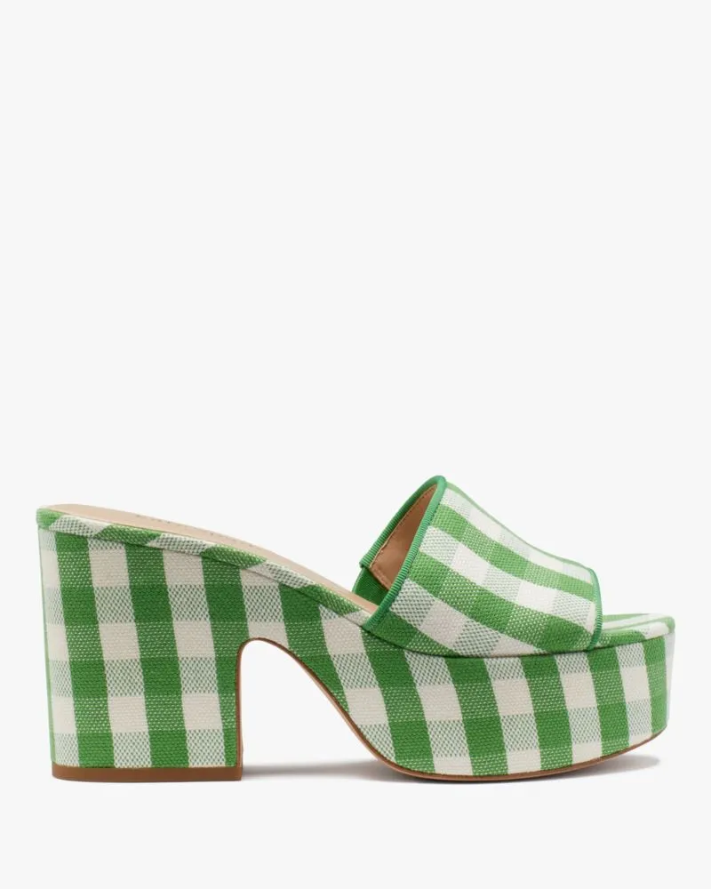 Ibiza Gingham Sandals sold by Kate Spade