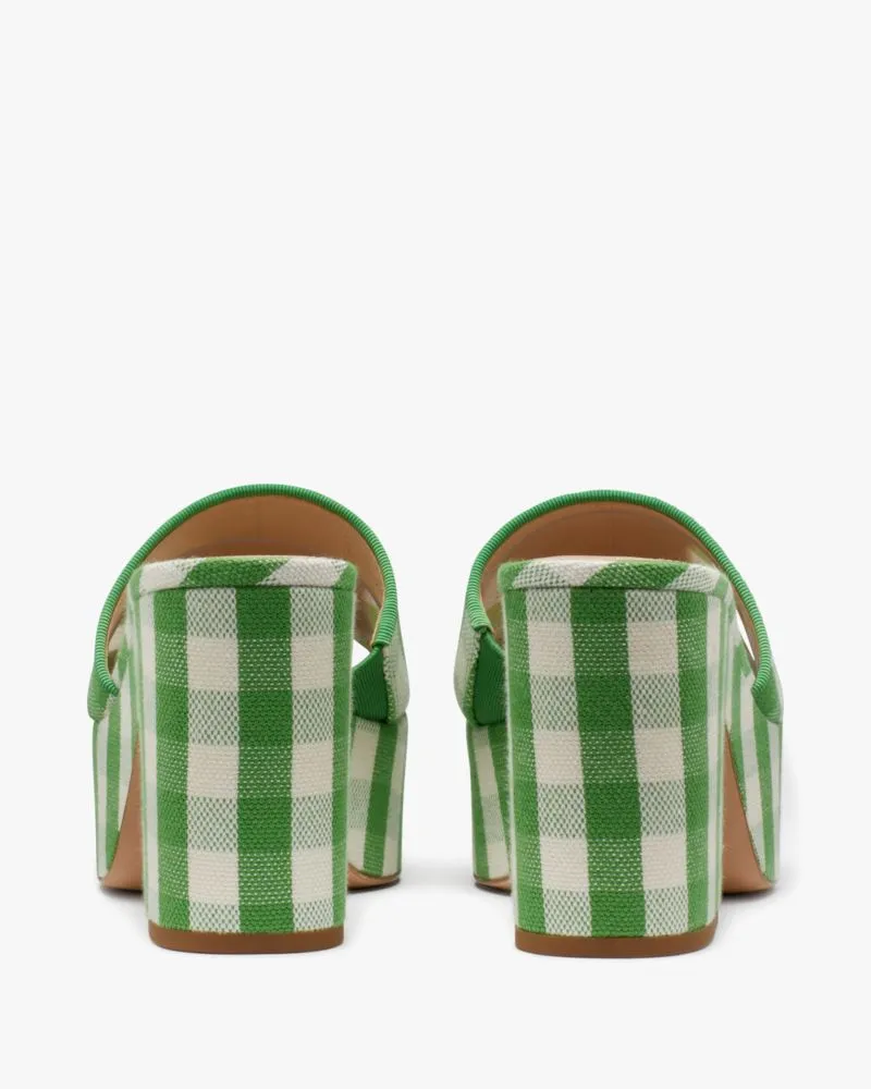 Ibiza Gingham Sandals sold by Kate Spade product image thumbnail 4