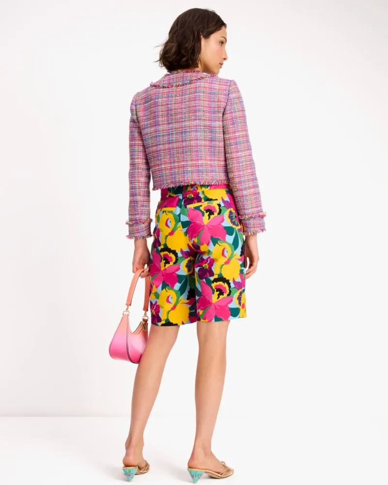 Floral Embellished Tweed Jacket sold by Kate Spade product image thumbnail 5
