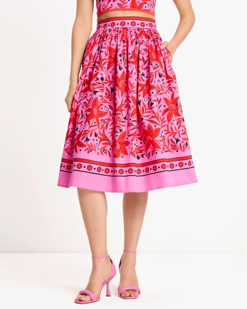 Daylily Midi Skirt sold by Kate Spade product image thumbnail 2