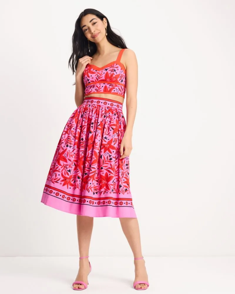 Daylily Midi Skirt sold by Kate Spade product image thumbnail 4