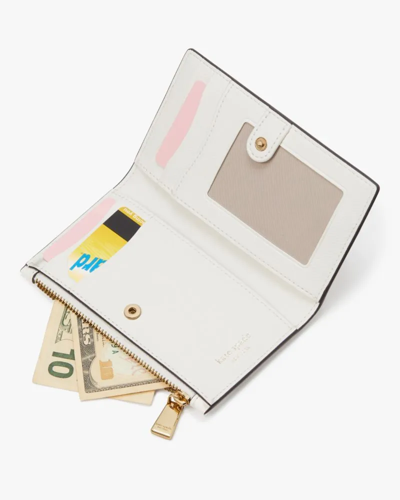 Morgan Colorblocked Small Slim Bifold Wallet sold by Kate Spade product image thumbnail 5