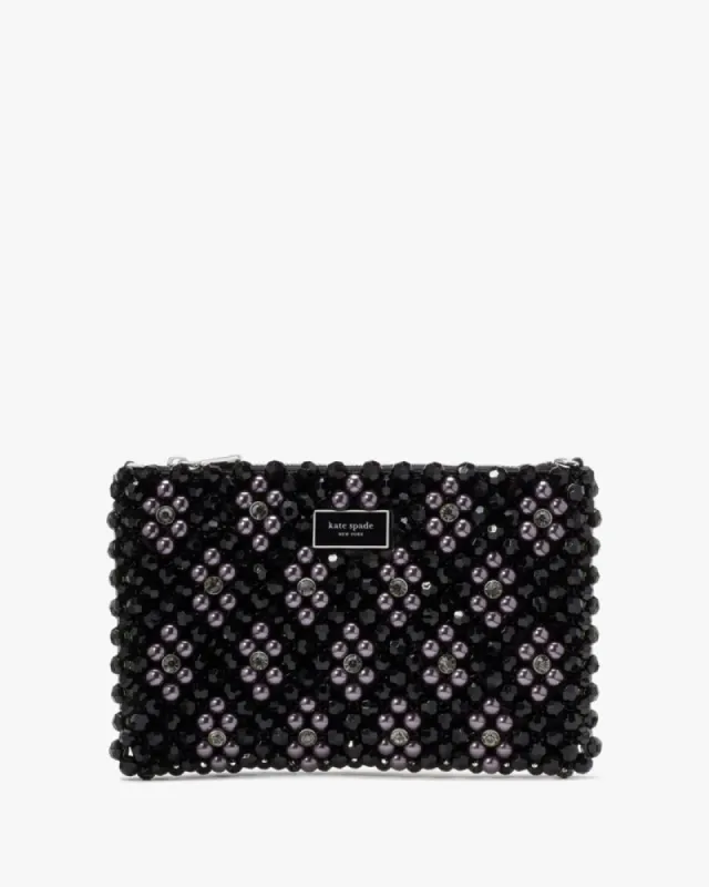 Purl Flower Beaded Mini Shoulder Bag sold by Kate Spade