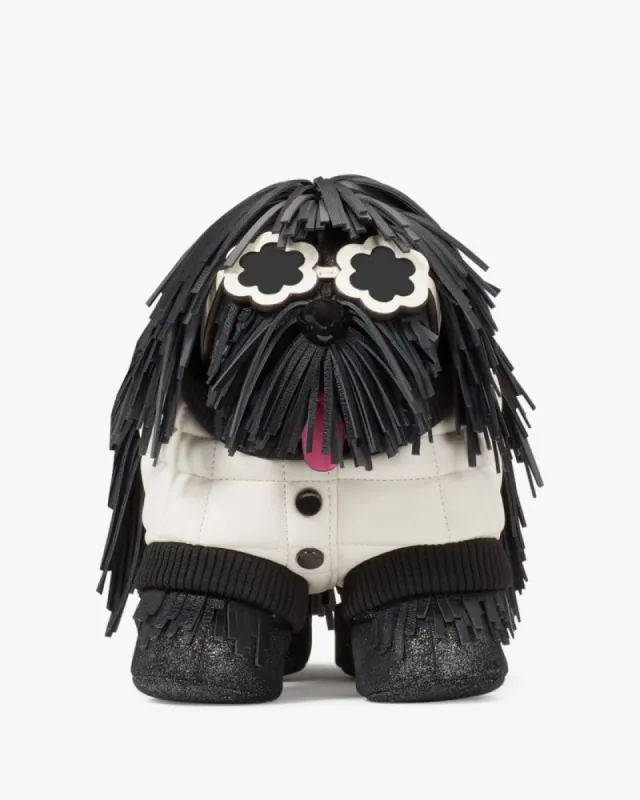 Shaggy Fringed 3d Dog Crossbody sold by Kate Spade
