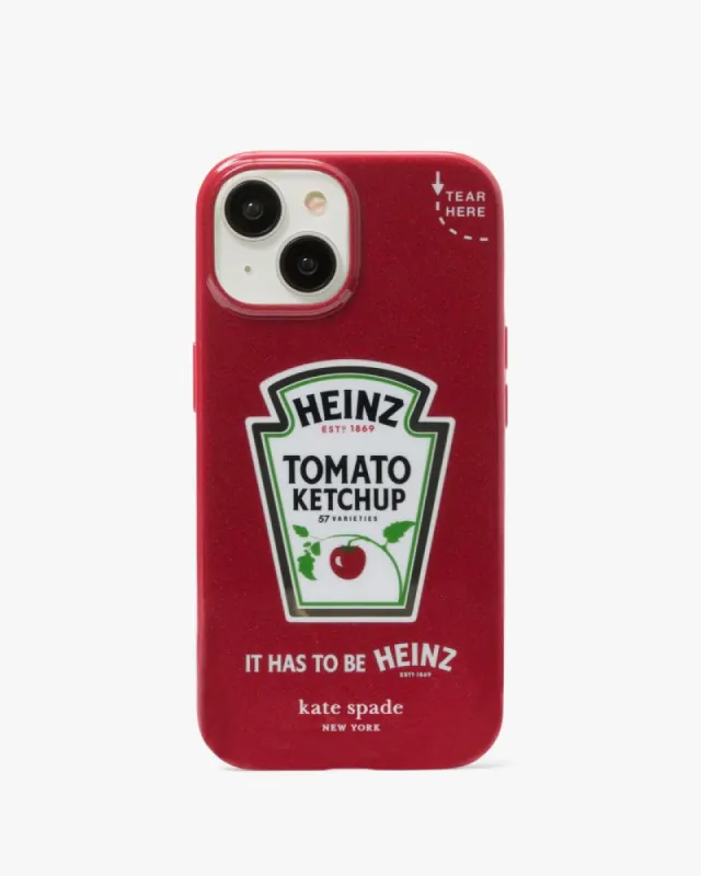 Heinz X Kate Spade New York Glitter iPhone 15 Case made by Kate Spade