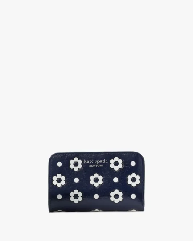 Morgan Daisy Dot Compact Wallet sold by Kate Spade