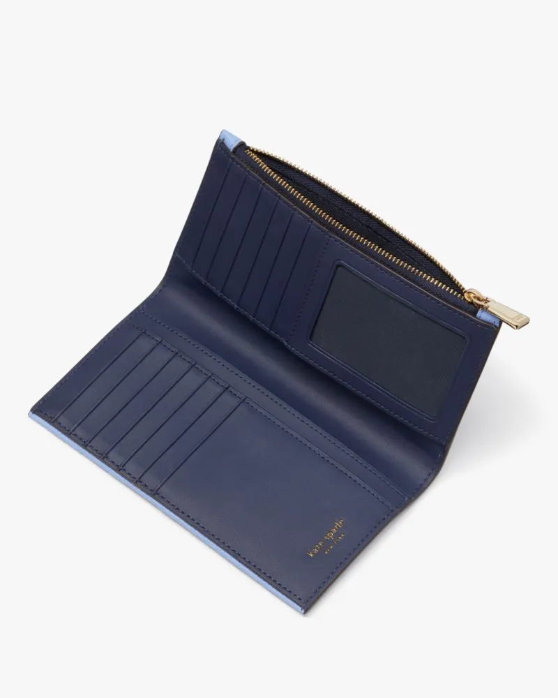 Knott Colorblocked Zip Slim Wallet sold by Kate Spade product image thumbnail 2