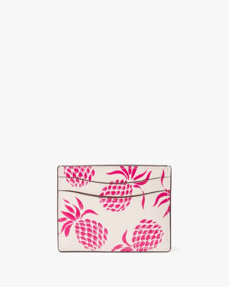 Morgan Pineapple Embossed Card Holder sold by Kate Spade product image thumbnail 3