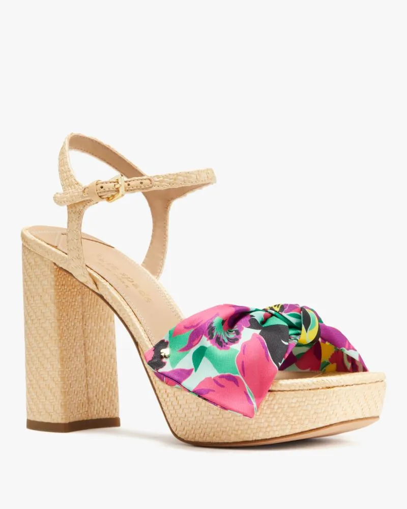 Lucie Orchid Bloom Platforms sold by Kate Spade product image thumbnail 2