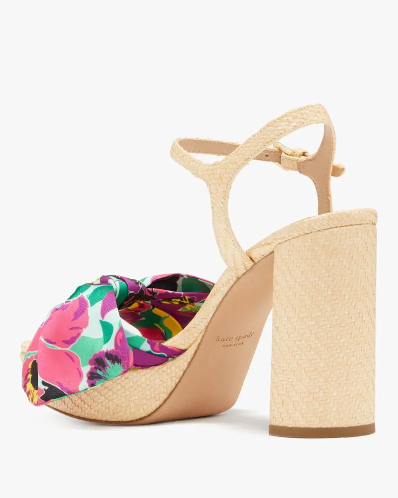 Lucie Orchid Bloom Platforms sold by Kate Spade product image thumbnail 4