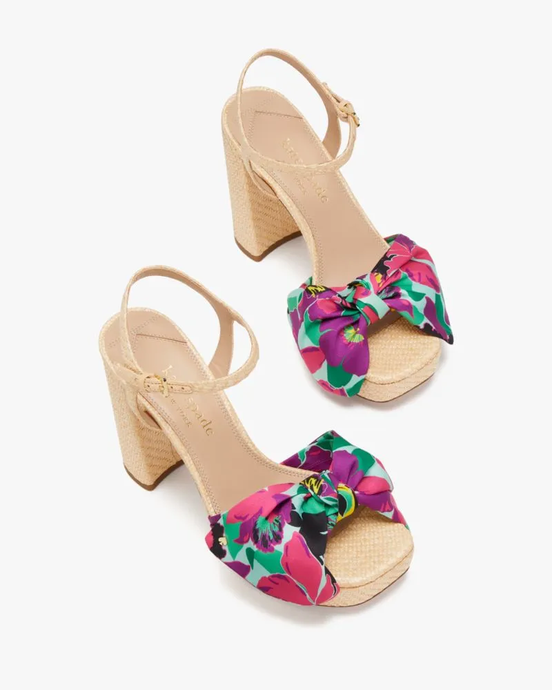 Lucie Orchid Bloom Platforms sold by Kate Spade product image thumbnail 5