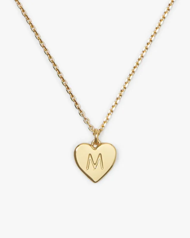 Initial Here M Pendant sold by Kate Spade