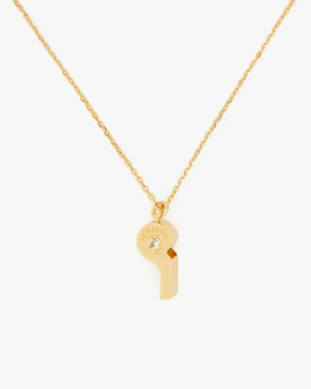 On The Ball Whistle Pendant sold by Kate Spade