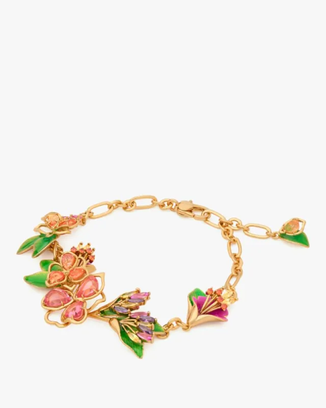Paradise Floral Statement Bracelet sold by Kate Spade