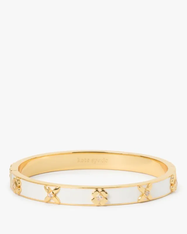 Heritage Bloom Hinged Bangle sold by Kate Spade