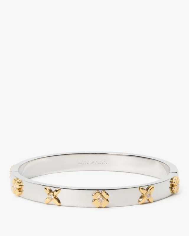 Heritage Bloom Hinged Bangle sold by Kate Spade