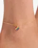 Rainbow Joy Heart Anklet sold by Kate Spade