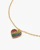 Rainbow Joy Heart Anklet sold by Kate Spade