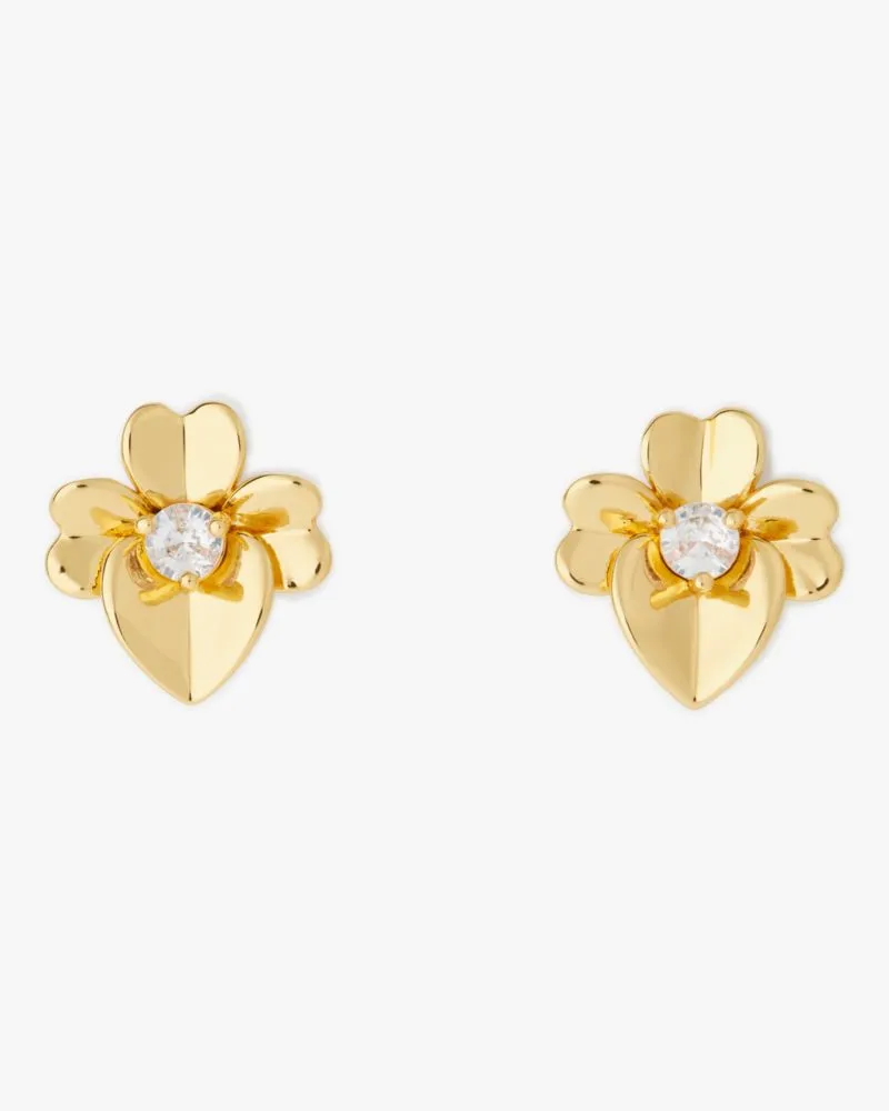 Precious Pansy Studs sold by Kate Spade