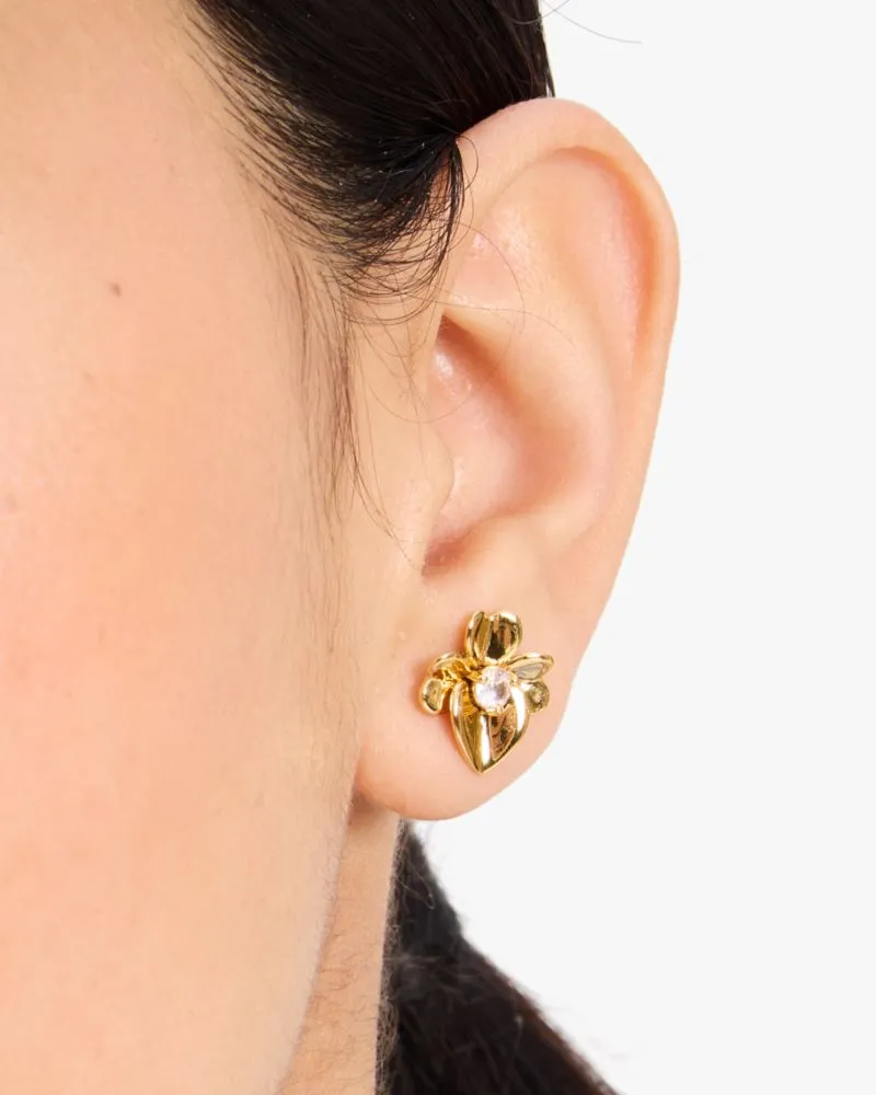 Precious Pansy Studs sold by Kate Spade product image thumbnail 2