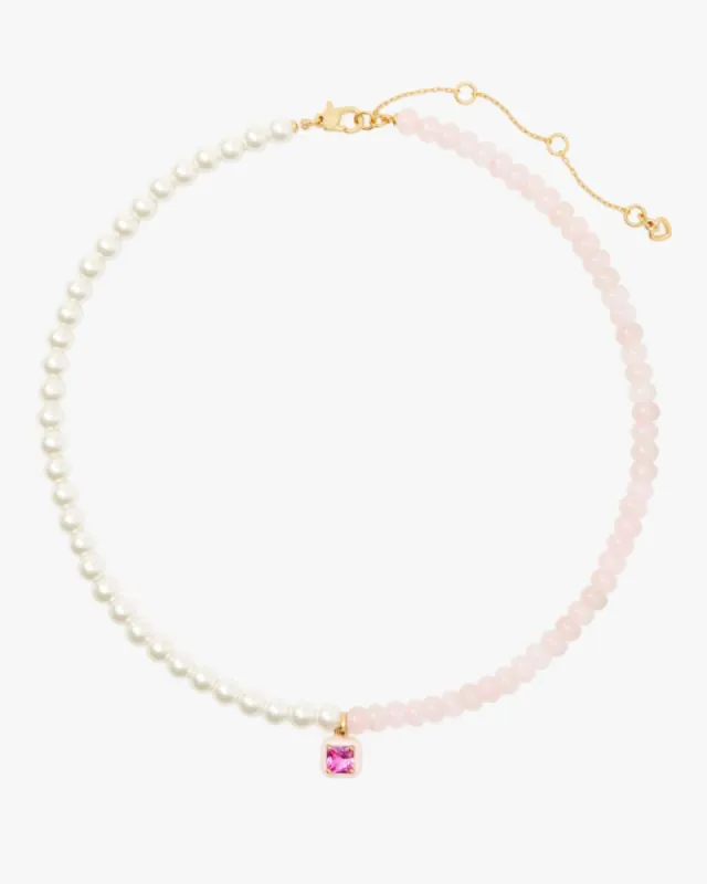 Brighten Up Beaded Necklace sold by Kate Spade